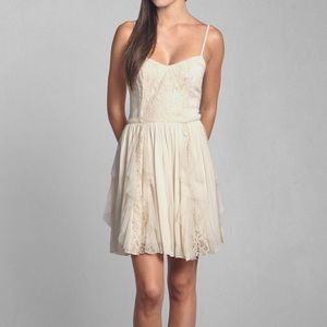 Abercrombie and Fitch Jody Lace Skater Dress